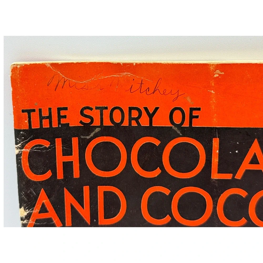 Hershey's The Story of Chocolate and Cocoa Booklet 1926 Vtg Ephemera Americana
